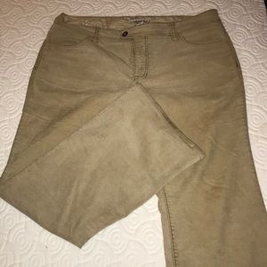Gap Stretch corduroy khakis